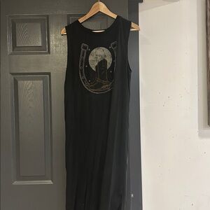 Project Social T Black Sleeveless Dress